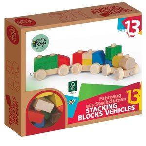 VARIS Stacking Blocks train vehicles set